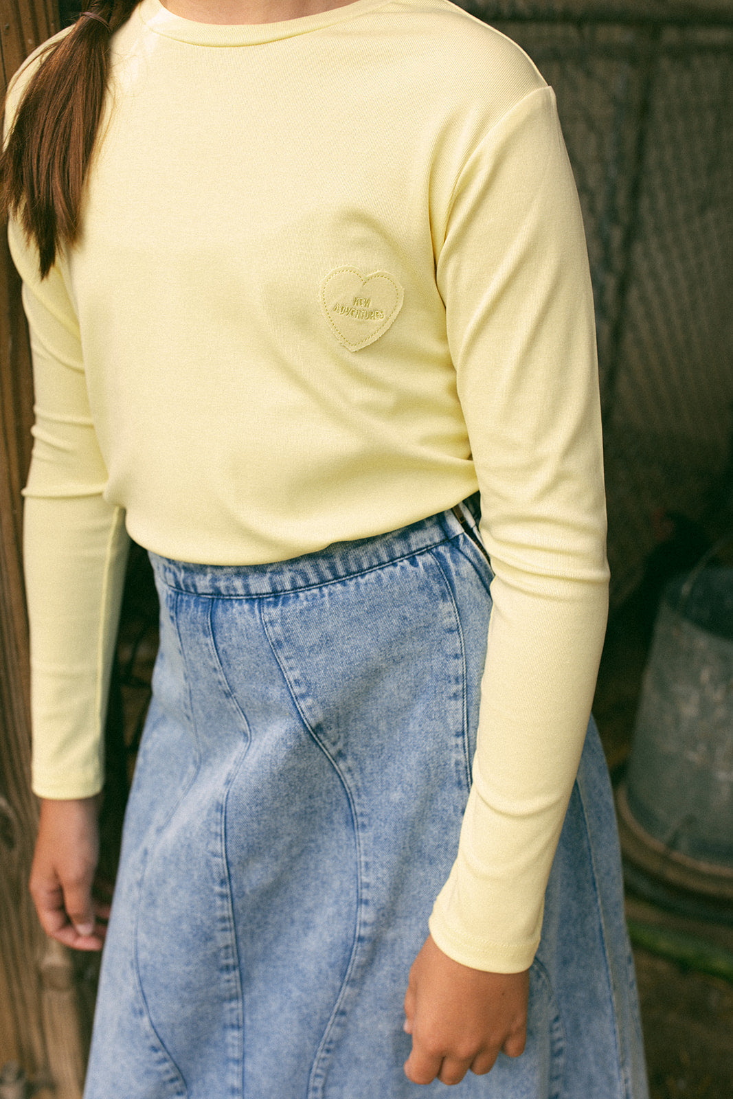 Leora Tee - Yellow