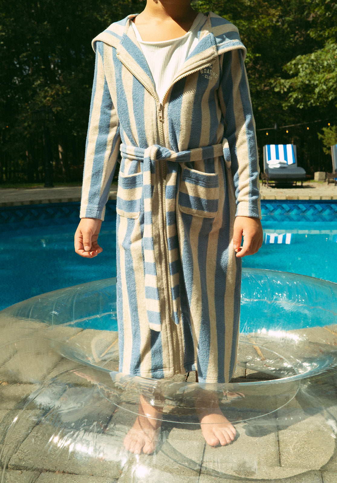 Pier 13 Terry Wrap - Blue