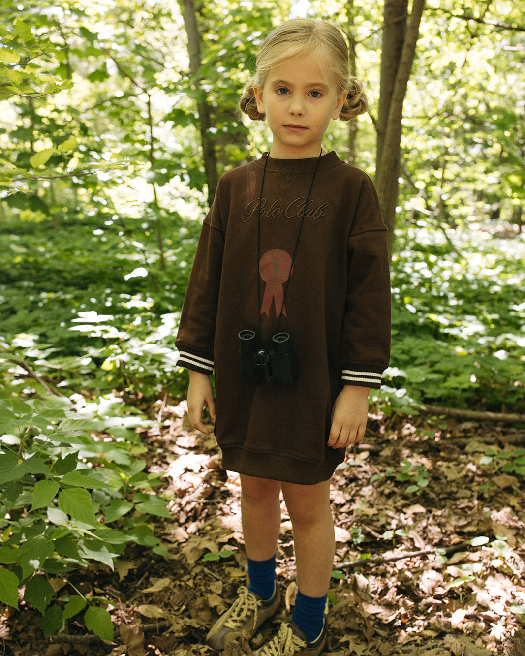 Polo Club Sweatdress - Chocolate