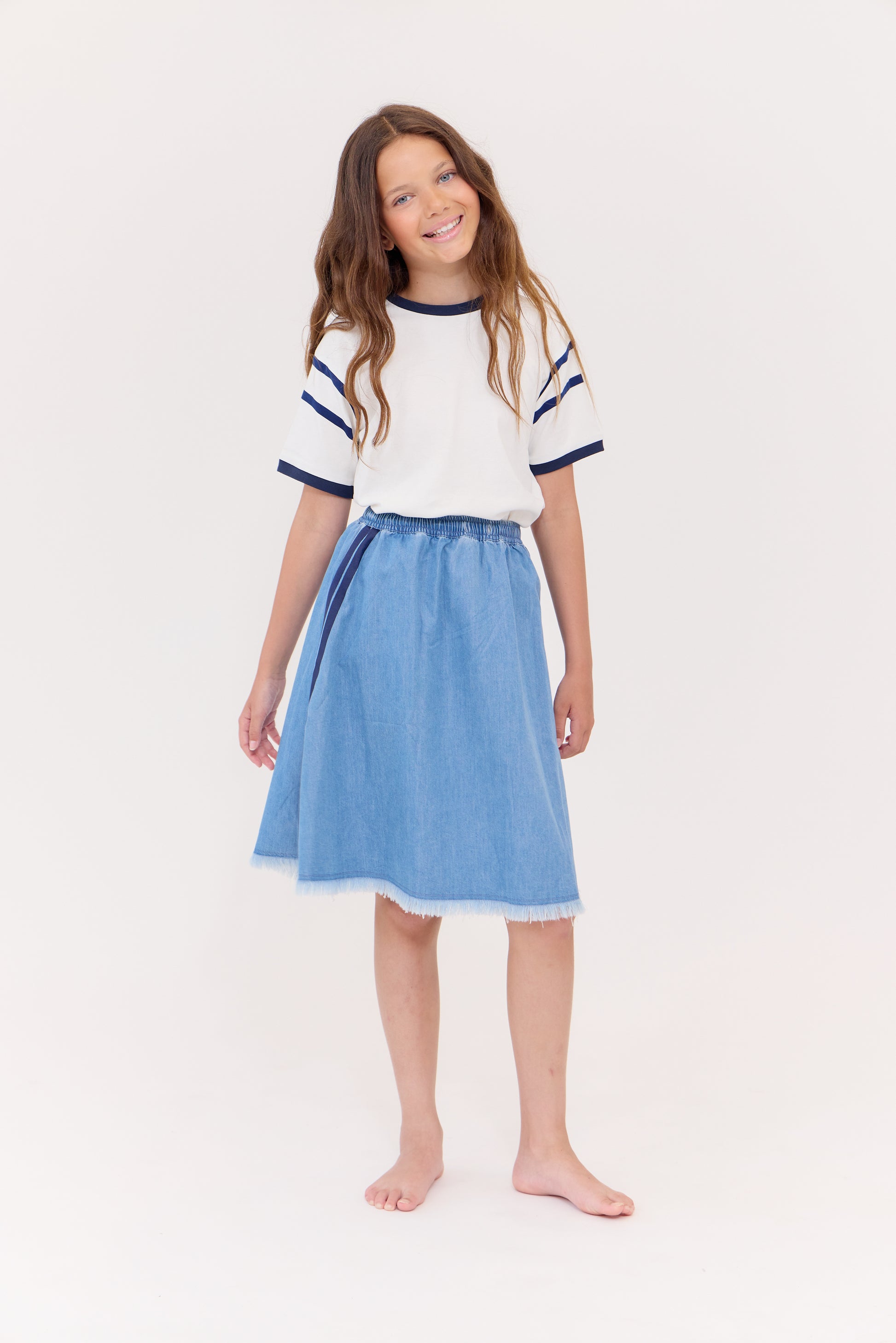 Cynthia Skirt - Blue