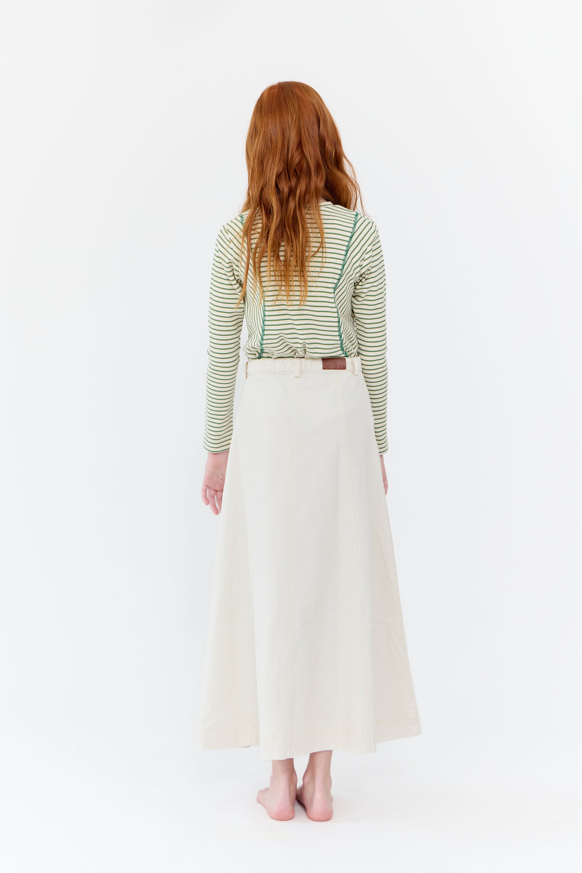 Ali Maxi Skirt - Vanilla