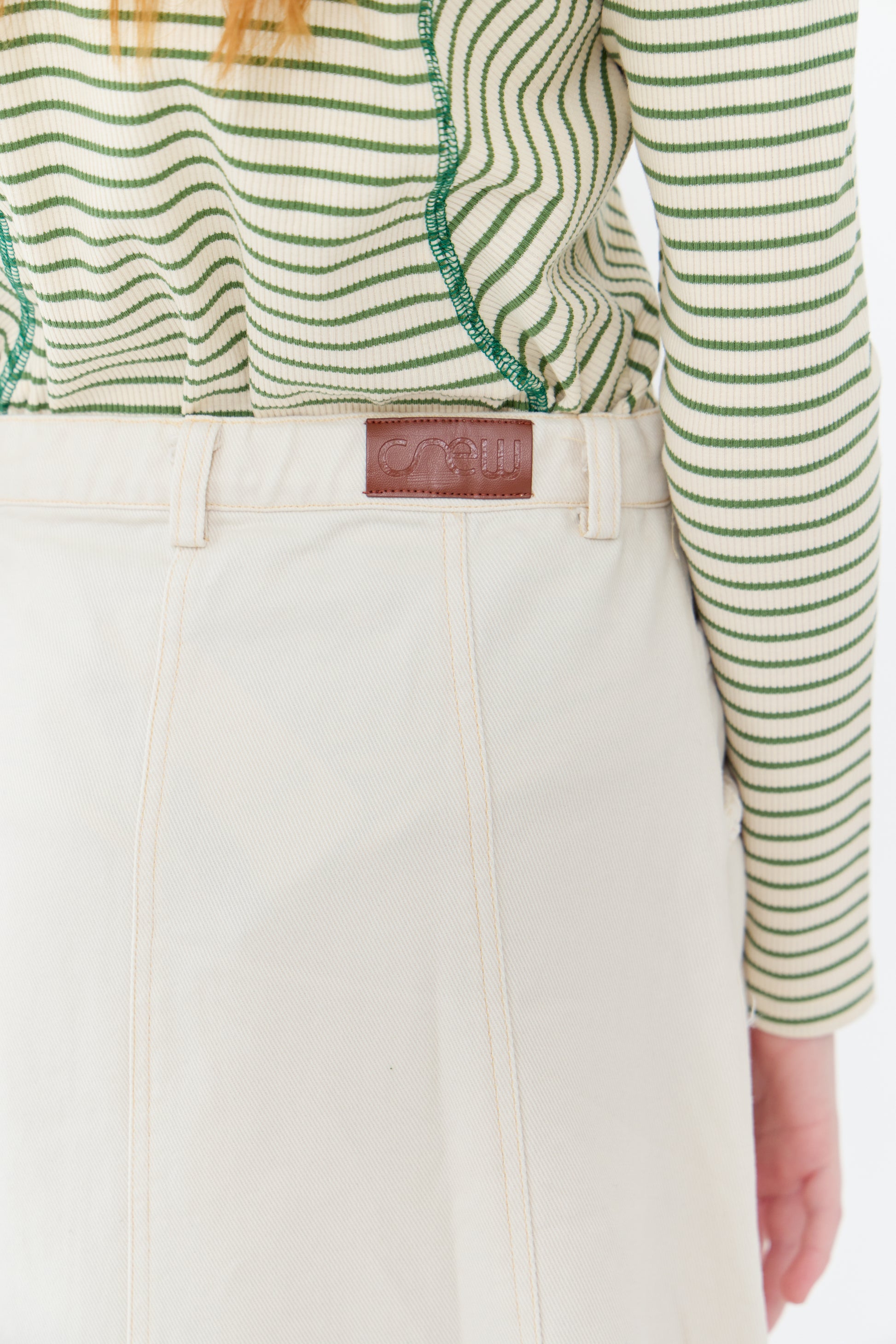 Ali Maxi Skirt - Vanilla