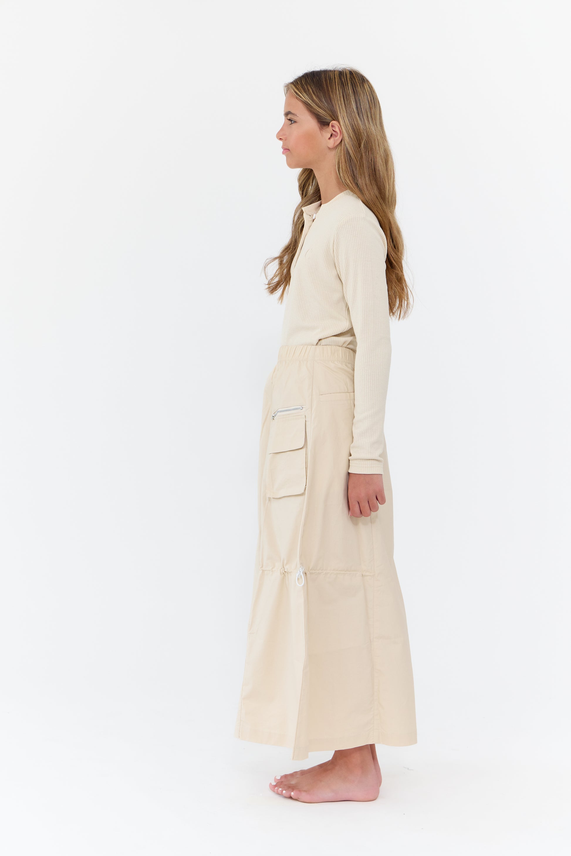 Bae Maxi Skirt - Tan
