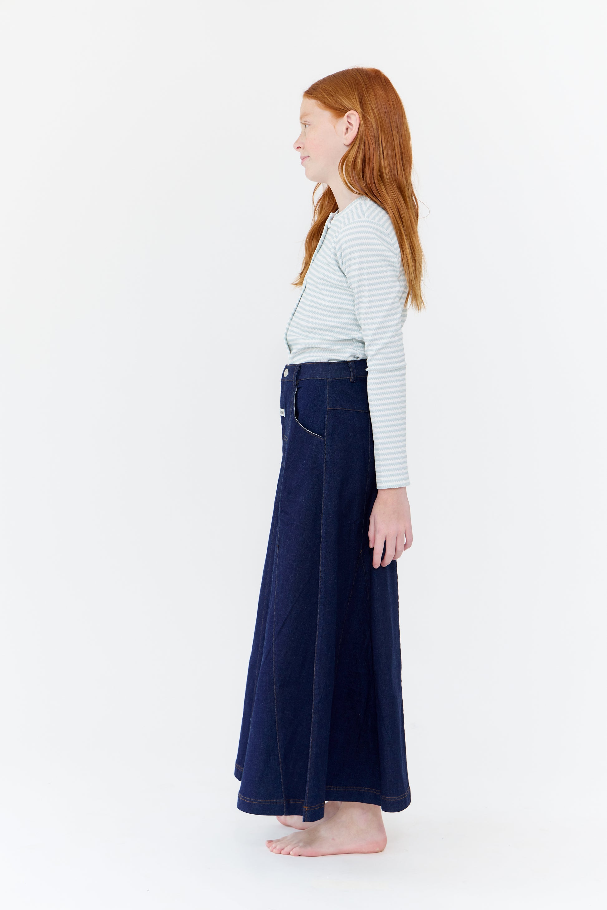 Luna Maxi Skirt - Dark Navy