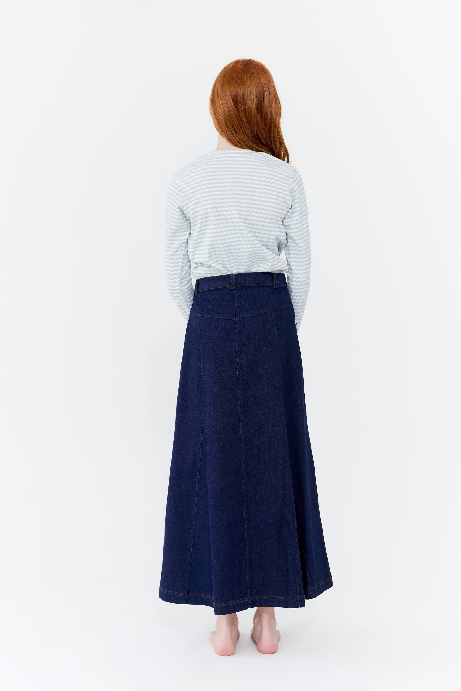 Luna Maxi Skirt - Dark Navy