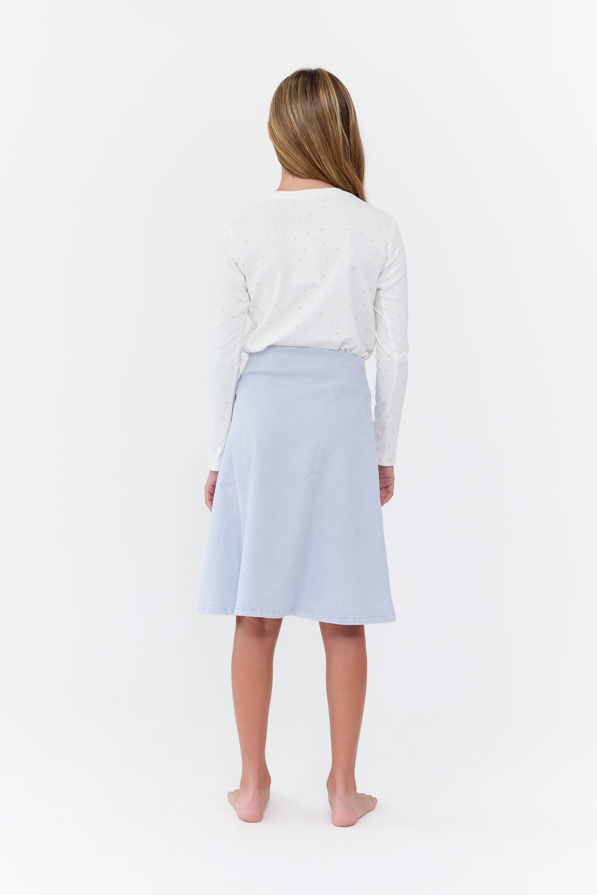 Jessica Denim Skirt - Blue