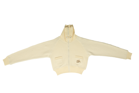 Cynthia Zip Up - Natural