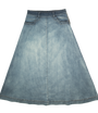Lexi Maxi Skirt - Blue