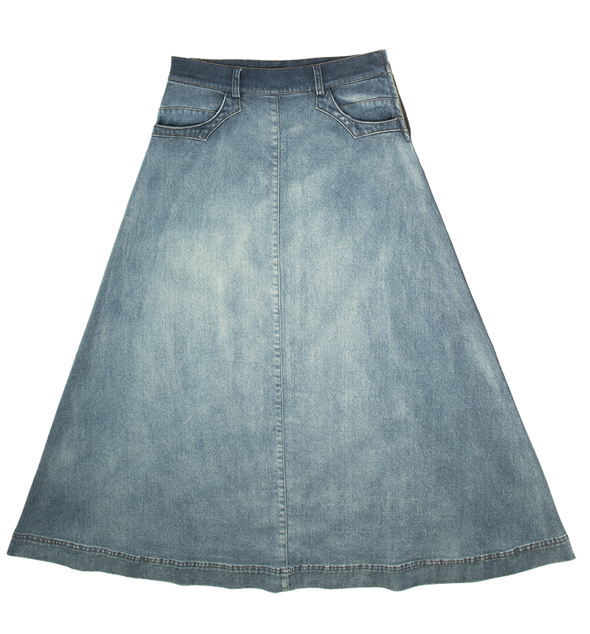 Lexi Maxi Skirt - Blue