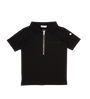 Benny Zipper Polo - Black