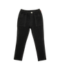Pull-On Washed Jean Pants - Black