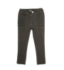 Pull-On Washed Jean Pants - Grey
