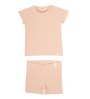 Mila Short Rib Set - Blush