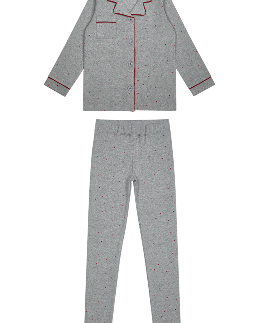 Polka Dot Lounge Set - Pink