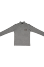Sofi Rib Turtleneck - Grey