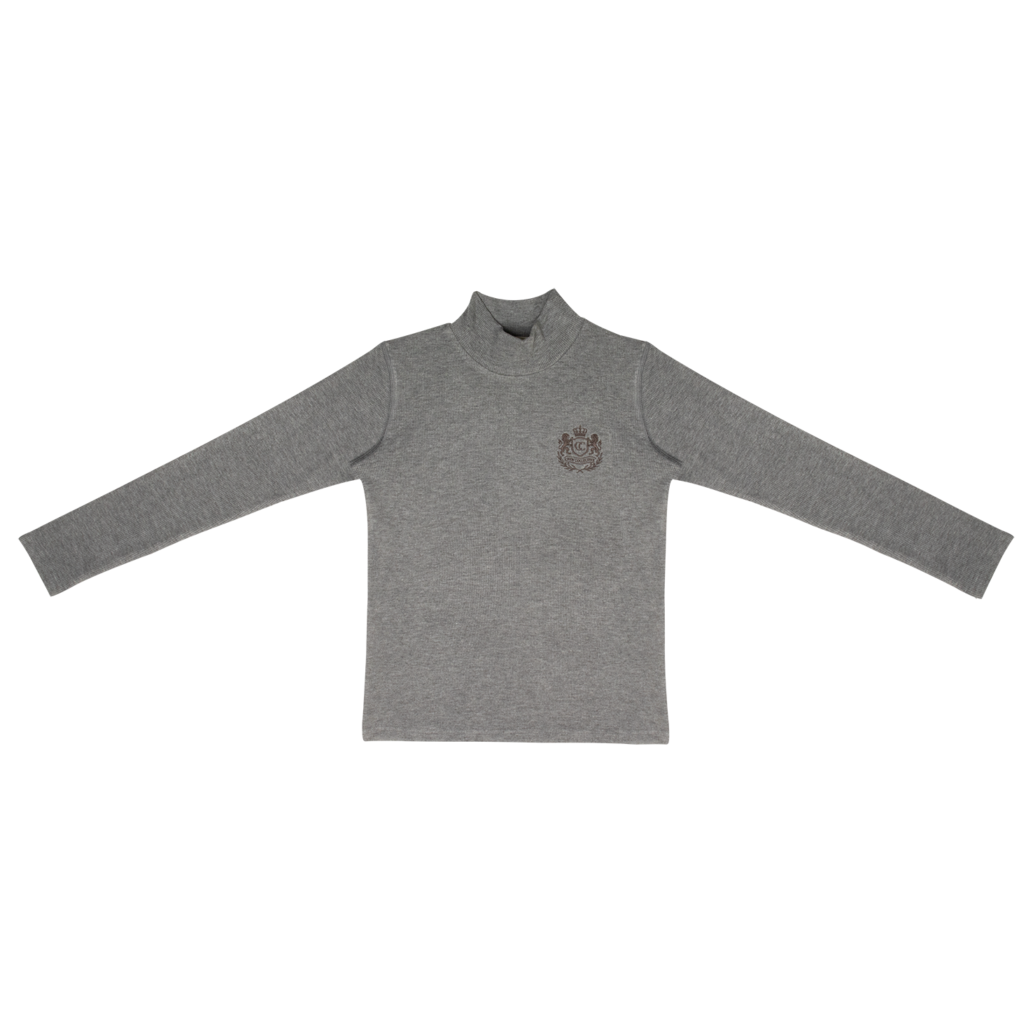 Sofi Rib Turtleneck - Grey