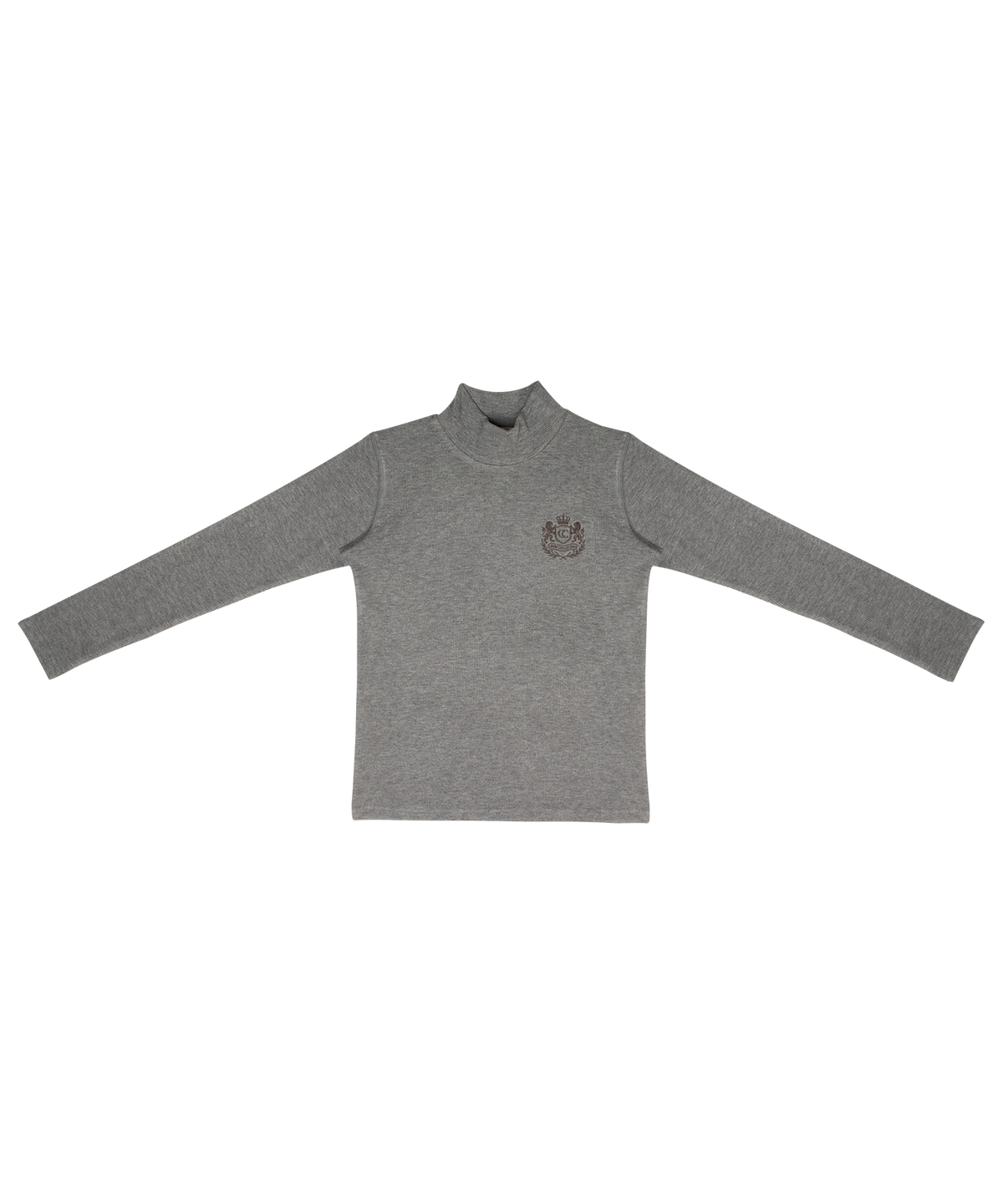 Sofi Rib Turtleneck - Grey