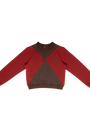 Gia Colorblock Sweatshirt - Brown