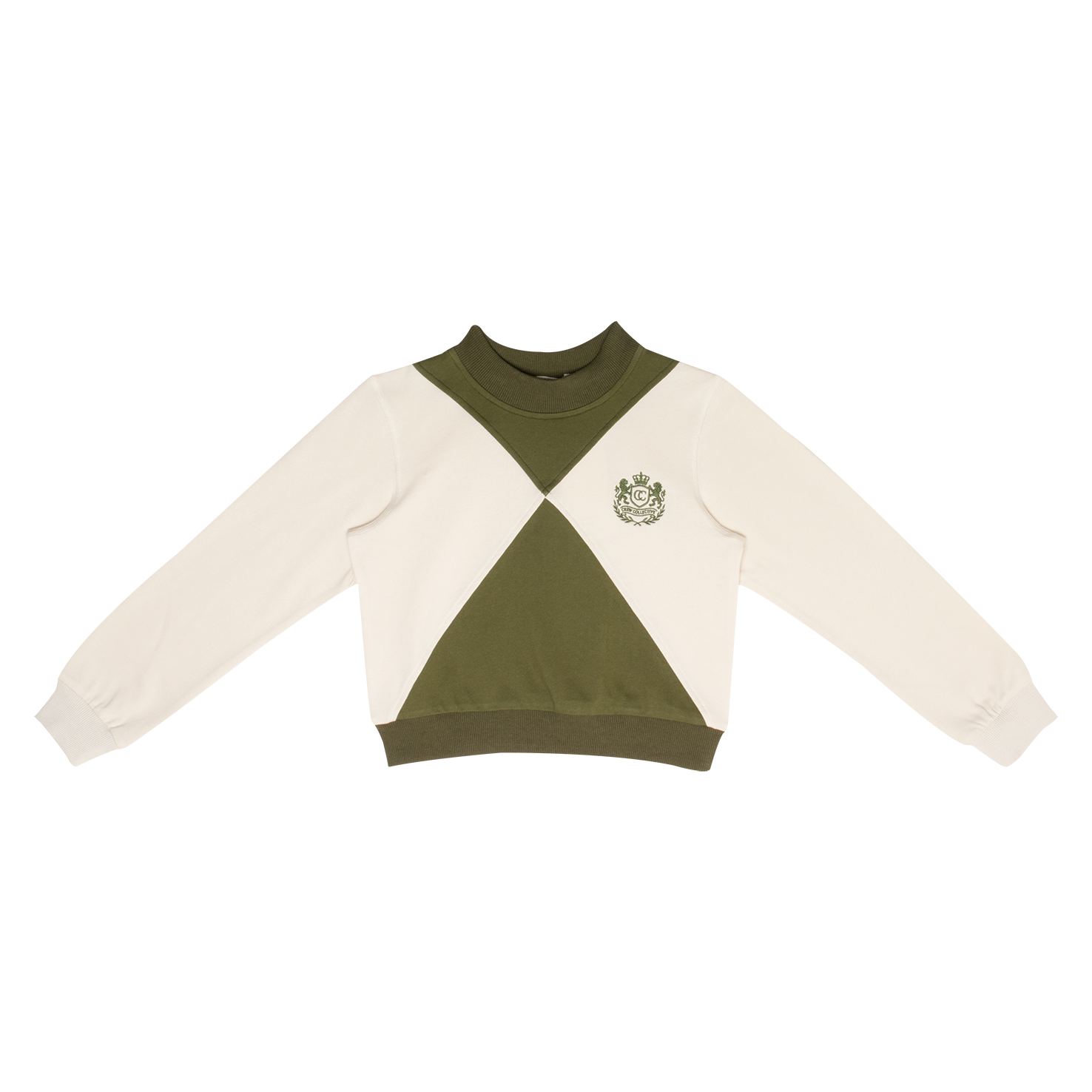 Gia Colorblock Sweatshirt - Green