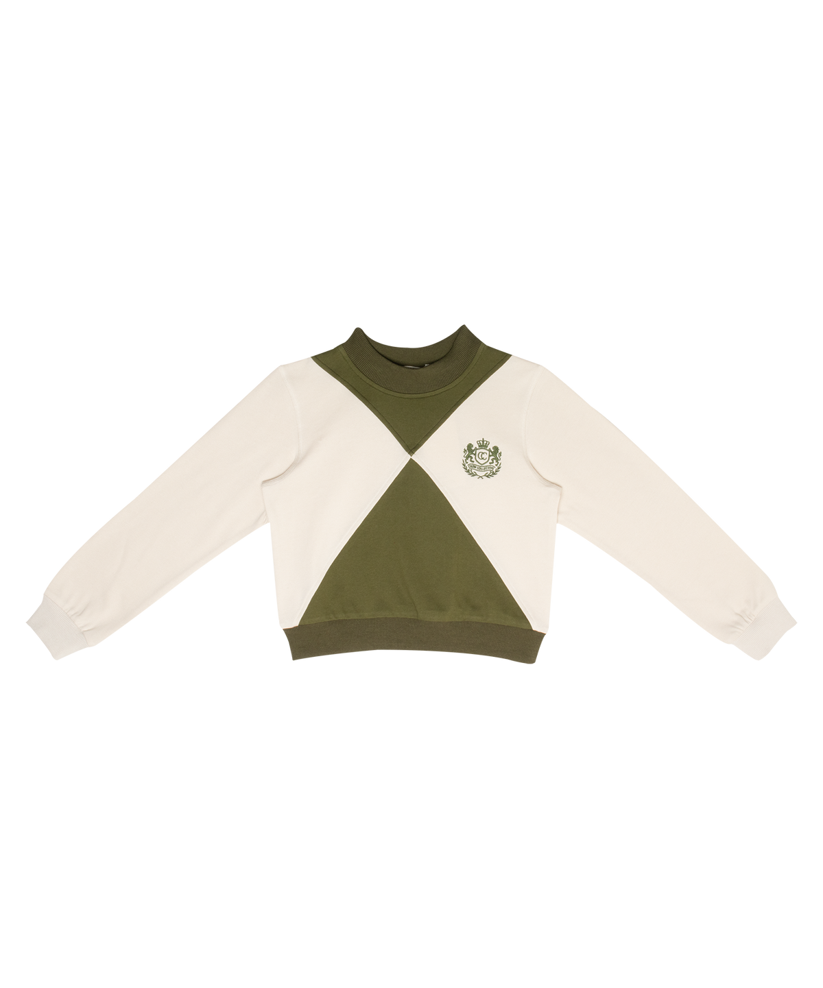 Gia Colorblock Sweatshirt - Green