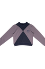 Gia Colorblock Sweatshirt - Navy