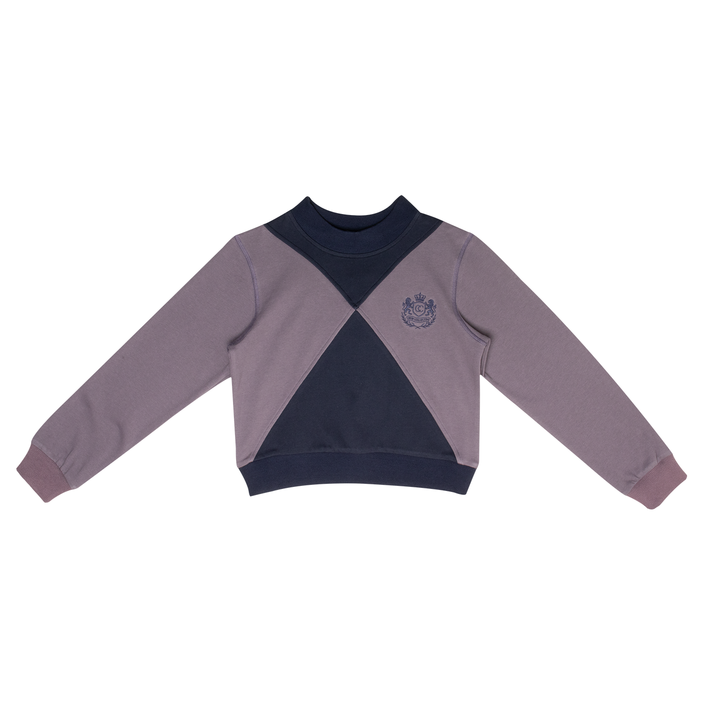 Gia Colorblock Sweatshirt - Navy