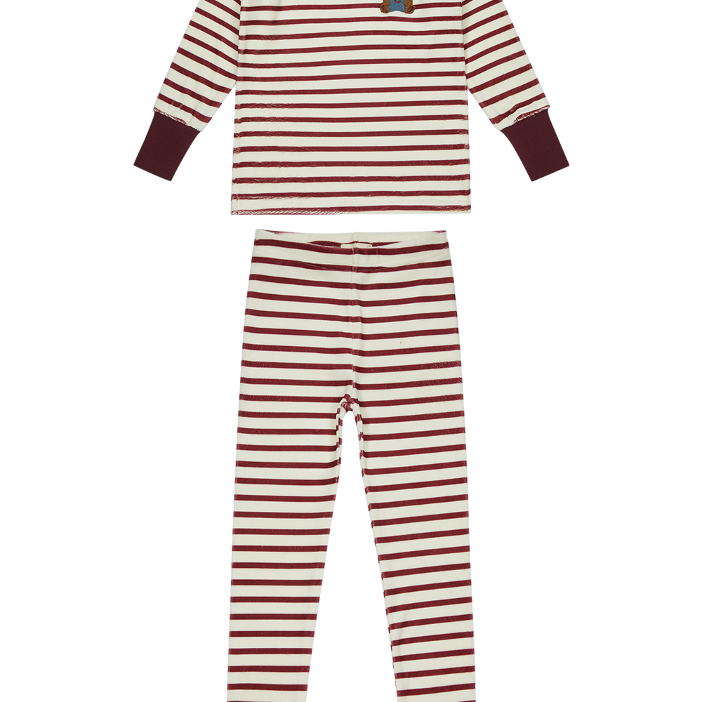 Teddy Lounge Set - Maroon