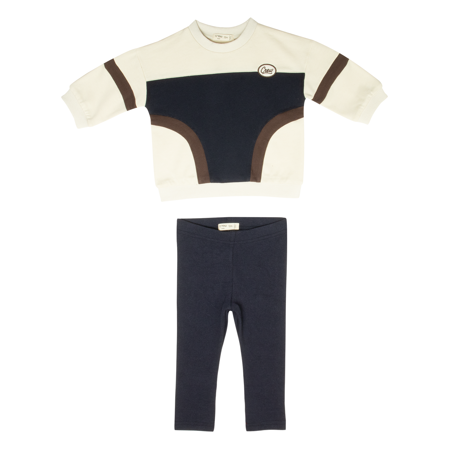 Aiden Sweat Set - Espresso