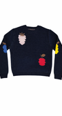 Nina Knit Sweater - Navy