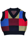 Soft Knit Vest - Navy