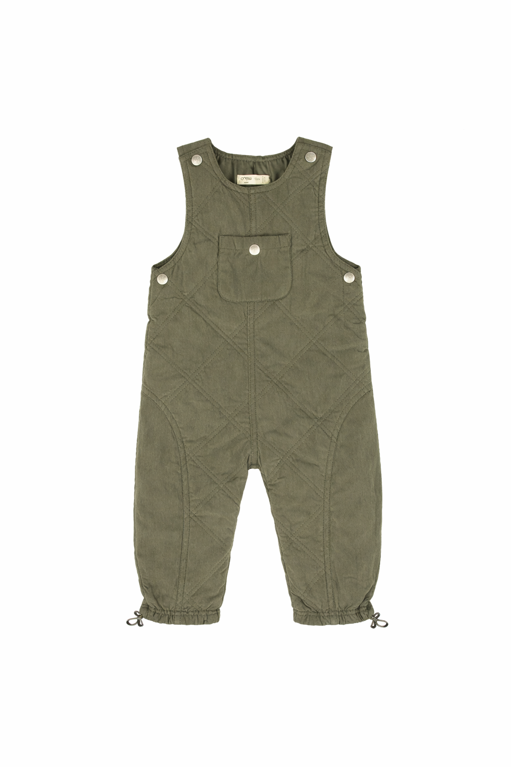 Teddi Quilted Overalls - Green