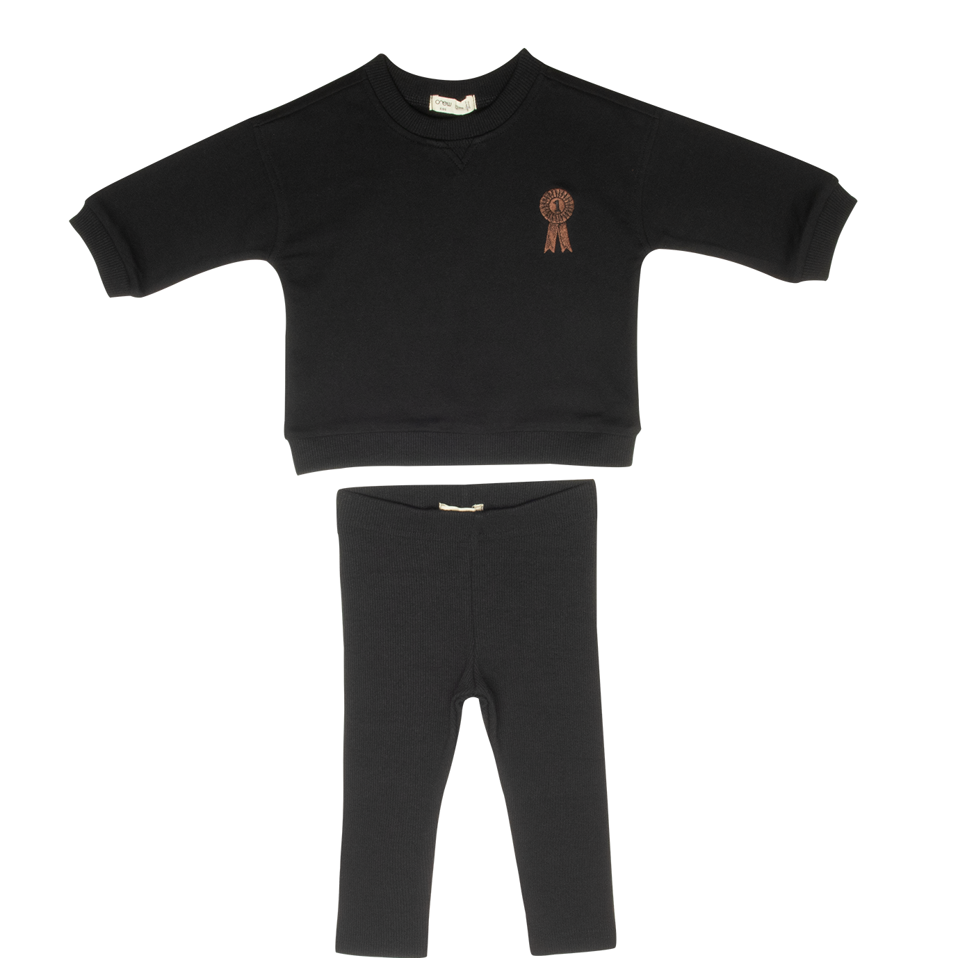 Polo Club Legging Set - Black